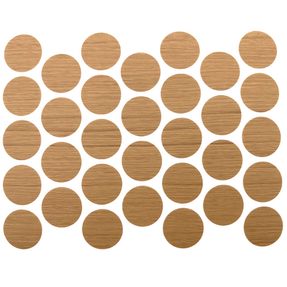 Screw cover caps Self-Adhesive - Teak 18mm – Furnica