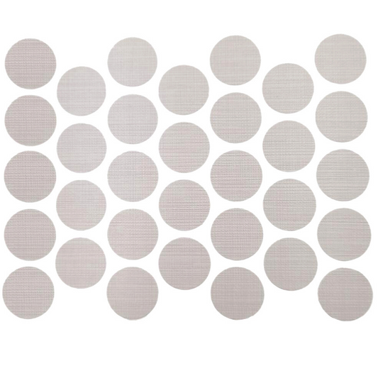 Screw cover caps Self-Adhesive - Trend Grey 18mm