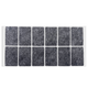 Self-Adhesive Felt Pad 35x55mm Grey