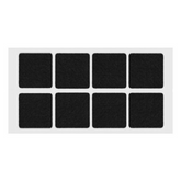 Self-Adhesive Felt Pad 50x50mm Black