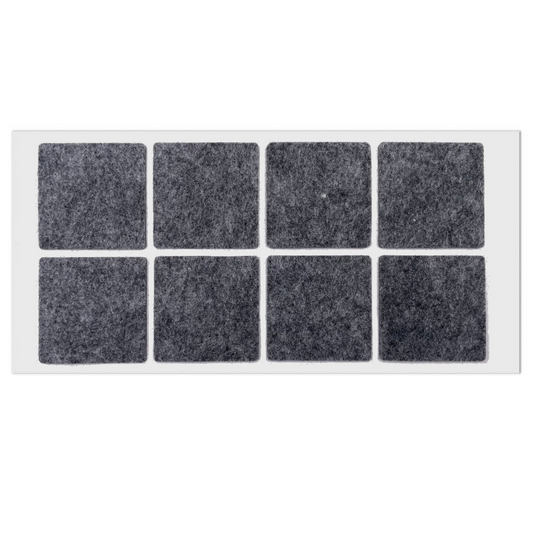 Self-Adhesive Felt Pad 50x50mm Grey