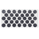Self-Adhesive Felt Pad Ø24mm Grey