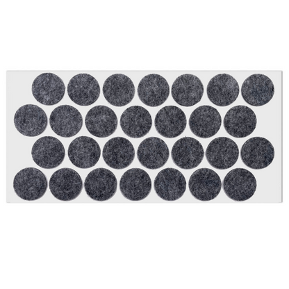 Self-Adhesive Felt Pad Ø28mm Grey