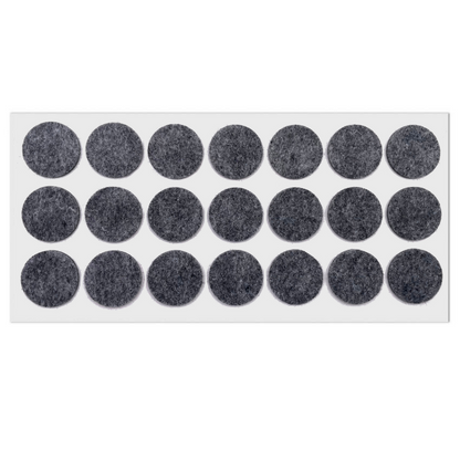 Self-Adhesive Felt Pad Ø30mm Grey