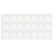 Self-Adhesive Felt Pad Ø30mm White