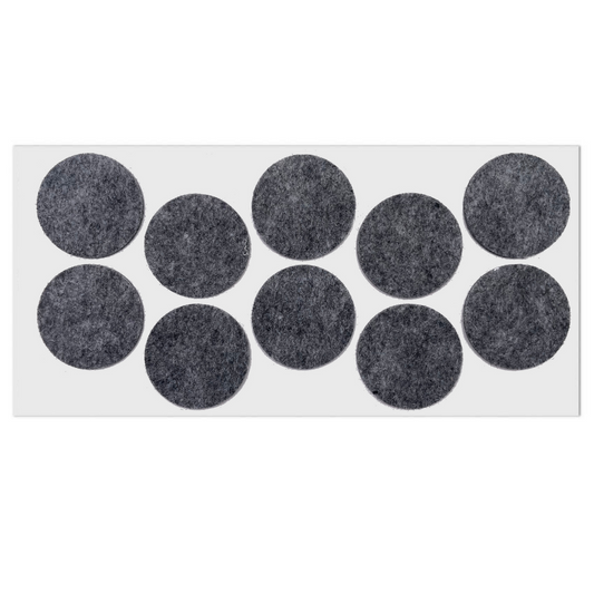 Self-Adhesive Felt Pad Ø45mm Grey