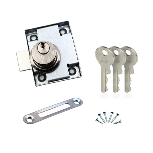 Furniture lock left/right 22x21mm – Right – Furnica