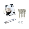 Furniture lock left/right 22x21mm