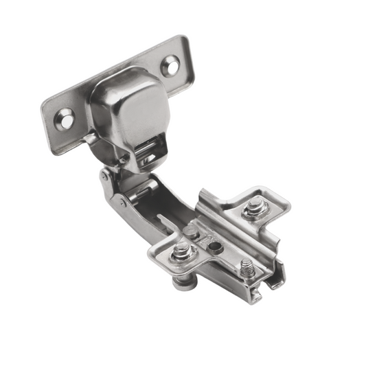Hinge, H2 Mounting Plate with EURO Screws, Parallel Doors