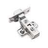 Soft-Close Hinge, H0 Mounting Plate with EURO Screws, Twin Doors