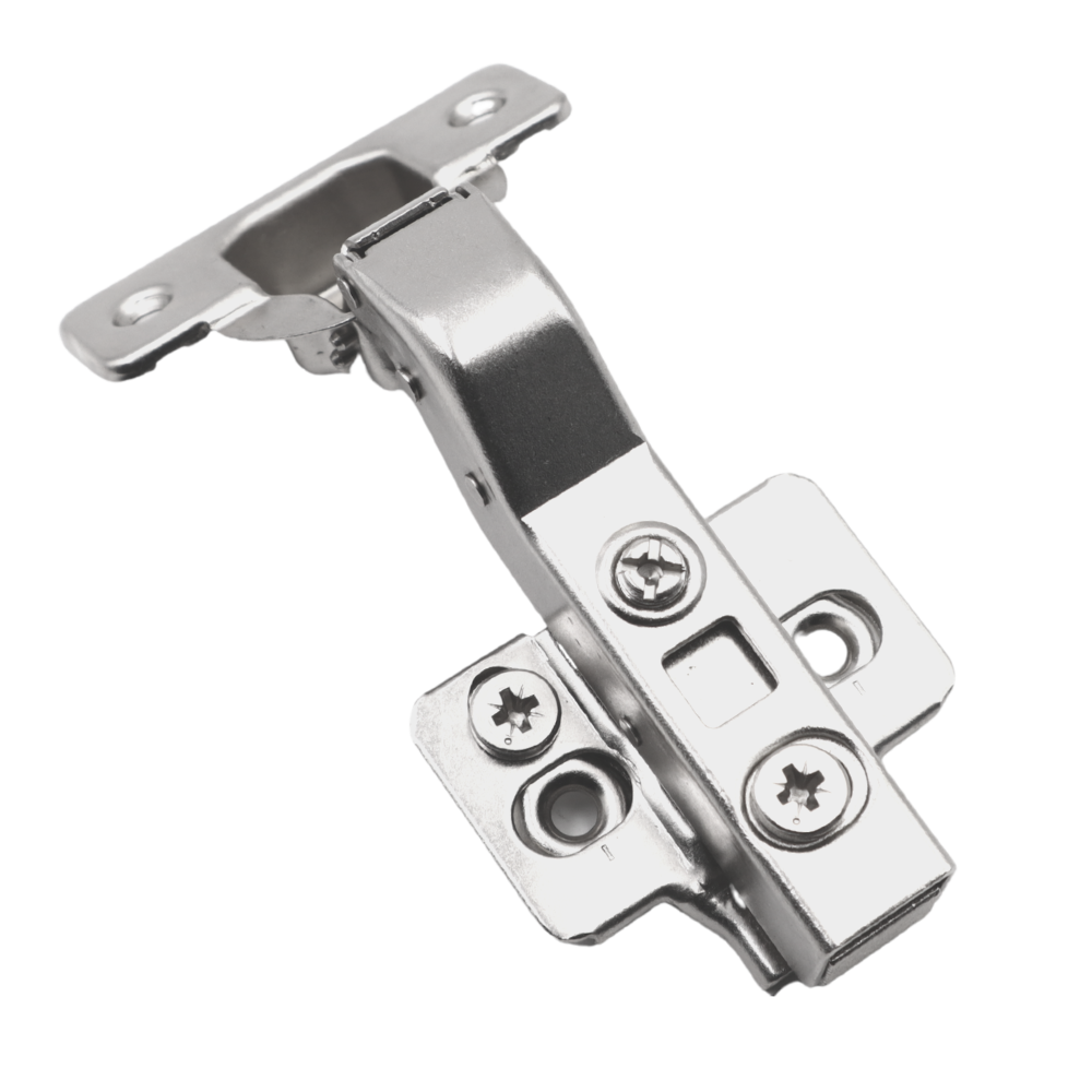 +30º Soft-Close Hinge, H2 Mounting Plate, Angled Doors – Furnica