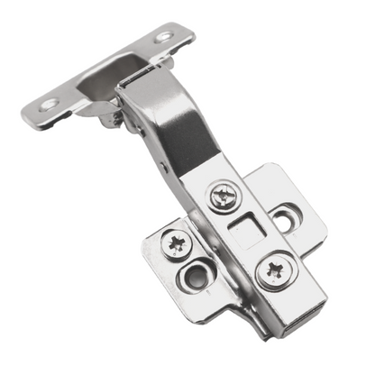 +30º Soft-Close Hinge, H2 Mounting Plate, Angled Doors – Furnica
