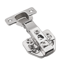 4D 110° Soft-Close Hinge, H0 Invisible Mounting Plate with EURO Screws and  Covers, Overlay Doors - Furnica