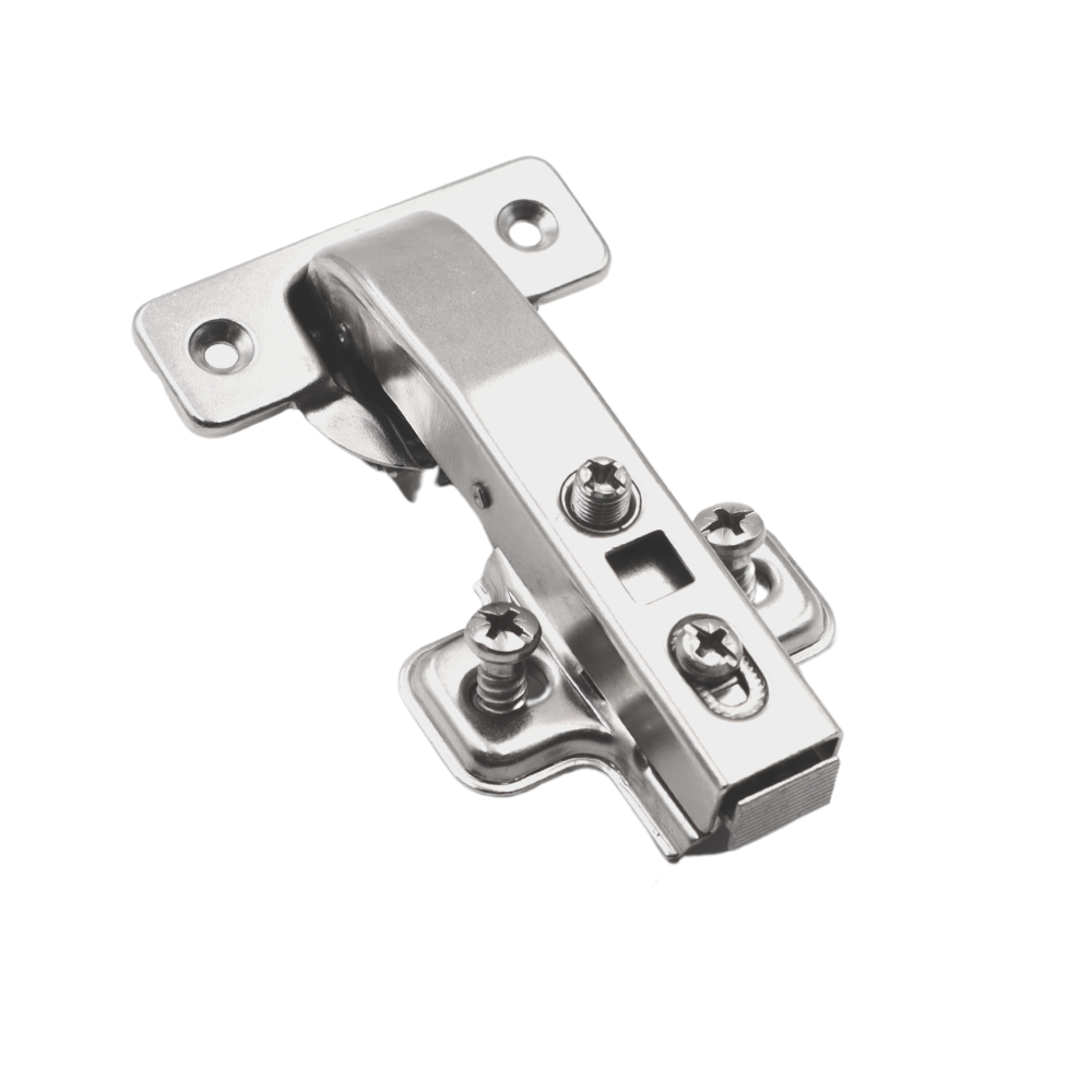Soft-Close Hinge, H2 Mounting Plate with EURO Screws, Parallel Doors