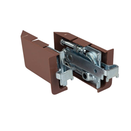 Adjustable cabinet bracket, L+R - 3D Premium - Brown NTP 