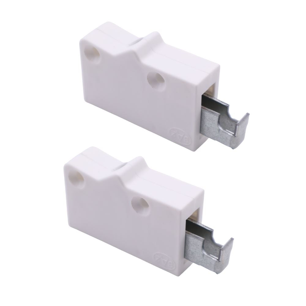 Cabinet bracket, universal L+R - 2D Eco - White NTP 