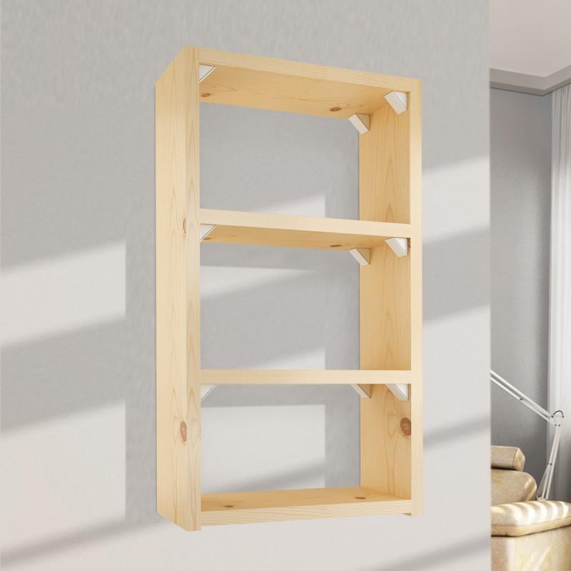 Cabinet corner braces plastic - White 1000pcs Furnica 