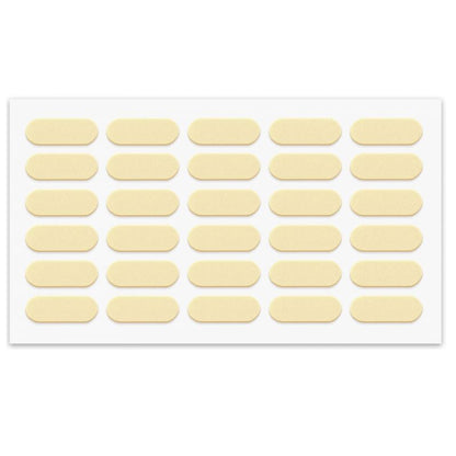 Cabinet door bumper - self-adhesive - 8x22mm Beige - 30pcs NTP Beige 