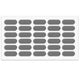 Cabinet door bumper - self-adhesive - 8x22mm Grey - 30pcs NTP Grey 