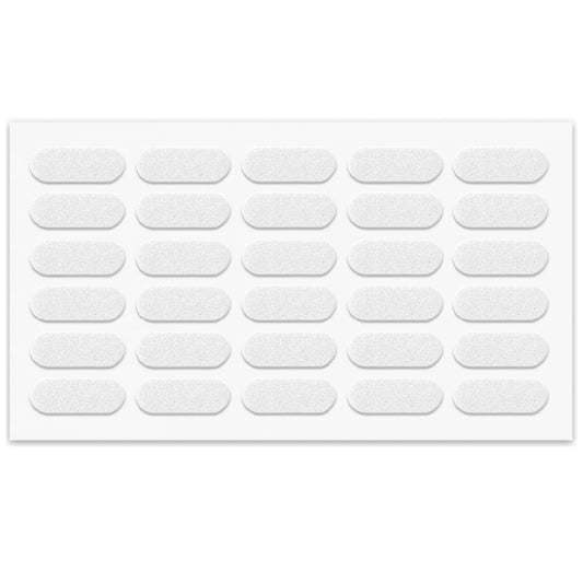 Cabinet door bumper - self-adhesive - 8x22mm White - 30pcs NTP White 
