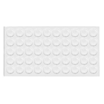 Cabinet door bumper - self-adhesive silicon 10x1.6mm - 50pcs NTP Ø10x1.6mm 