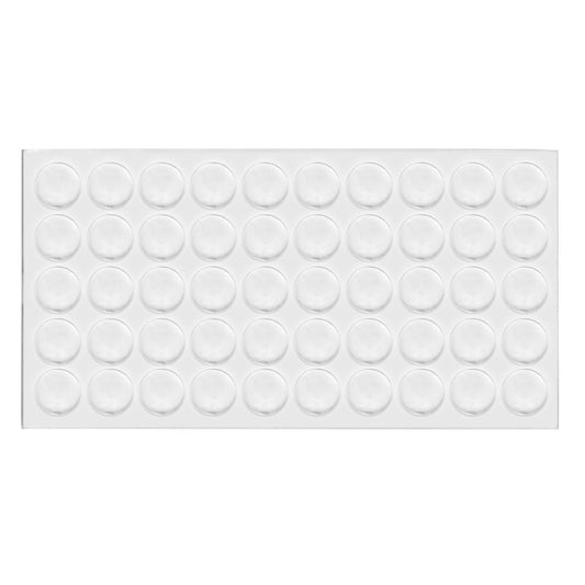 Cabinet door bumper - self-adhesive silicon 10x1.6mm - 50pcs NTP Ø10x1.6mm 