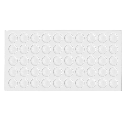 Cabinet door bumper - self-adhesive silicon 9x2mm - 50pcs NTP Ø9x2mm 