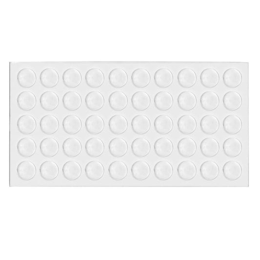 Cabinet Door Bumper - Self-Adhesive Silicon 7x1.5mm - 50pcs