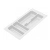 Cutlery Tray for Drawer, Cabinet Width: 300mm, Depth: 490mm - White