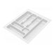 Cutlery Tray for Drawer, Cabinet Width: 450mm, Depth: 490mm - White Cutlery Tray NTP 