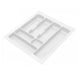 Cutlery Tray for Drawer, Cabinet Width: 500mm, Depth: 490mm - White Cutlery Tray NTP 