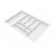 Cutlery Tray for Drawer, Cabinet Width: 600mm, Depth: 490mm - White Cutlery Tray NTP 