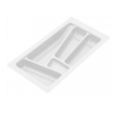 Cutlery Tray for Drawer, Cabinet Widths: 300mm, Depth: 430mm, White