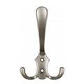 Double robe hook - Satin WP03 NTP Satin 