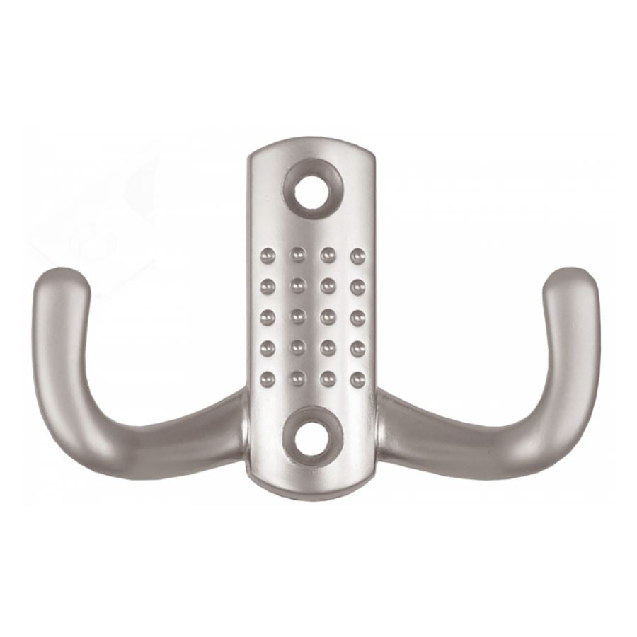Double robe hook - Satin WP04 NTP Satin 
