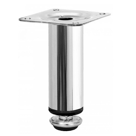 Furniture Leg 100mm - Chrome NTP 