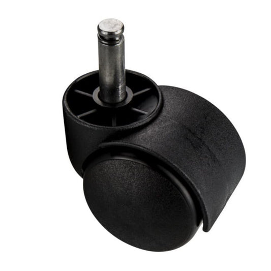 Furniture plastic swivel wheel with mounting pin 10mm - Ø50mm Furniture wheels ATM 