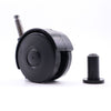 Furniture plastic swivel wheel with mounting pin 8mm and sleeve - Ø55mm