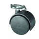 Furniture plastic swivel wheel with mounting plate Ø50mm Furniture wheels ATM 