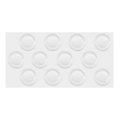 Glass protective pads - 18x3.8mm - 12pcs NTP Ø18x3.8mm - 12pcs 