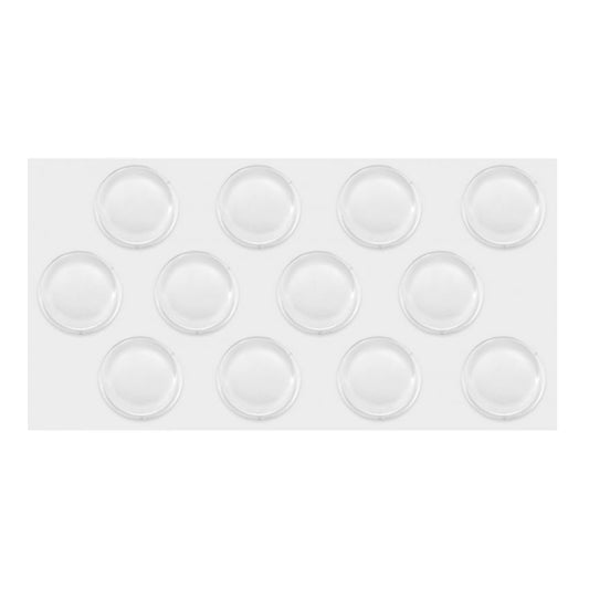 Glass protective pads - 18x3.8mm - 12pcs NTP Ø18x3.8mm - 12pcs 