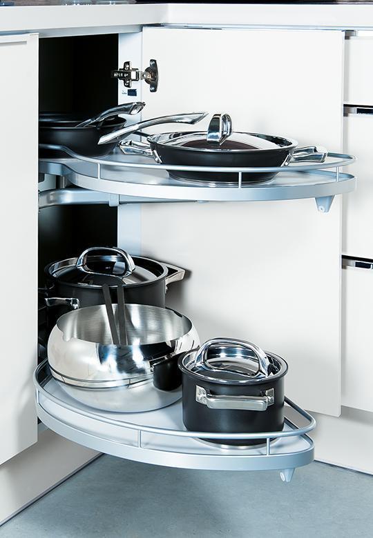 Le Mans I Arena Classic Silver 450 Left Grey Corner Unit PEKA 