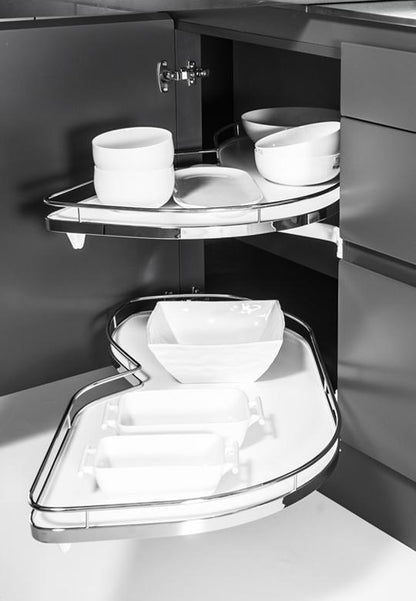 Le Mans II Arena Classic 600 Left White Corner Unit PEKA 
