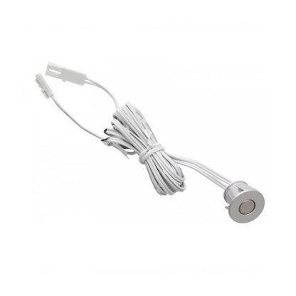 LED Light Switch / Dimmer with Inset Fixture 24W Silver NTP 