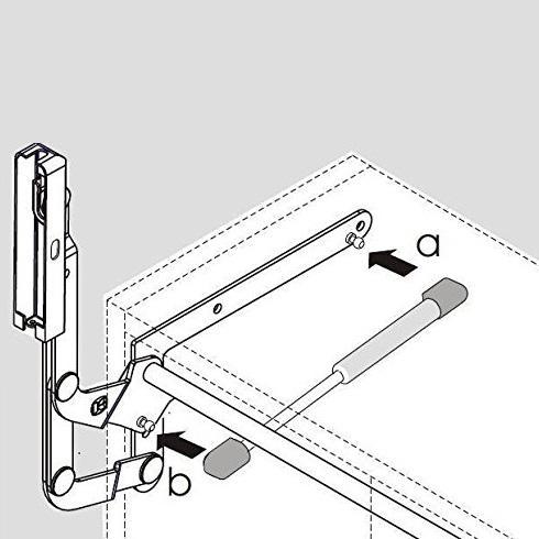 LIFT-O-MAT Gas Spring - 250N Kesseböhmer 