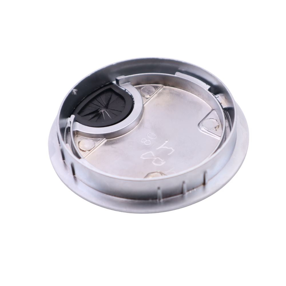 Metal Cable Grommet with rubber hole - Silver Ø80mm Furnica 