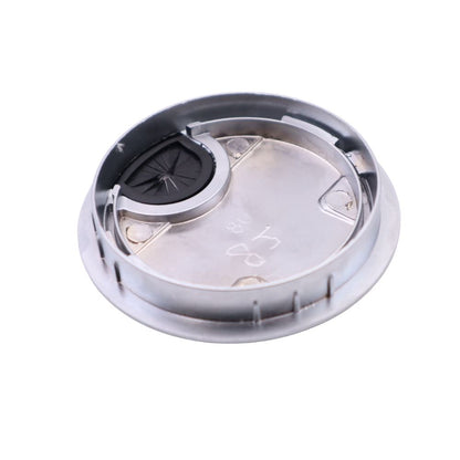 Metal Cable Grommet with rubber hole - Silver Ø80mm Furnica 