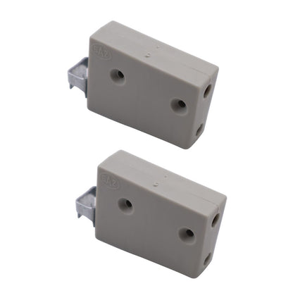 Nylon cabinet bracket, universal - L+R, 2D Eco - Grey NTP 