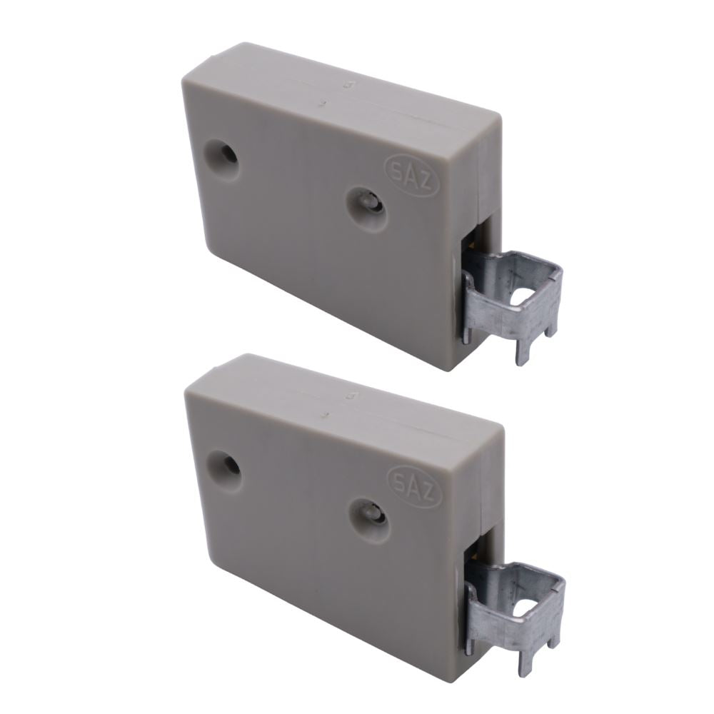 Nylon cabinet bracket, universal - L+R, 2D Eco - Grey NTP 