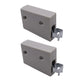 Nylon cabinet bracket, universal - L+R, 2D Eco - Grey NTP 